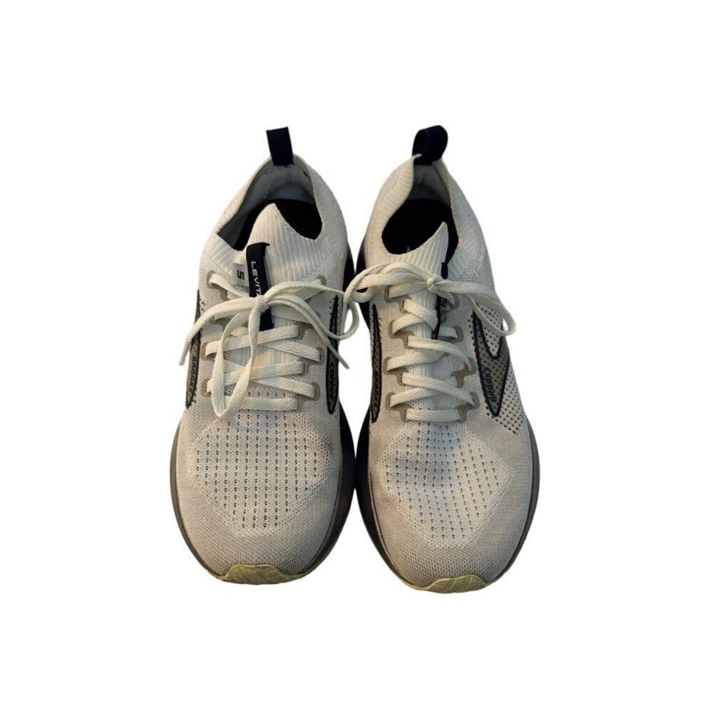 Brooks Levitate Womens Running Shoes Size 8.5 White & Black